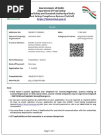 Government of Delhi: Food Safety Compliance System (Foscos)