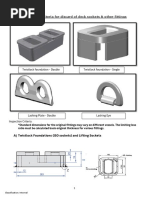 Inspection Criteria For Discard of Deck Sockets & Other Fittings