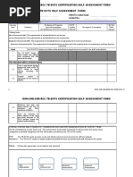 QSOP Form 1 Rev 0 TBDOTS Revised Coded Self Assessment Tool