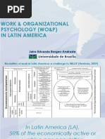 Work & Org Psych in Latin America IACCP2018