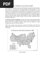 Quantative Mapping - (B) - THE CARTOGRAM - VALUE-BY-AREA MAPPING