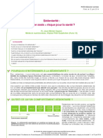 Sedentarite Rester Assis Risque Pour La Sante PDF