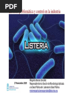 Presentación Listeria - Problemática y Control en La Industria PDF