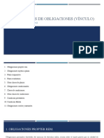 Clasificación de Las Obligaciones Según El Vínculo