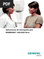 Aplicaciones de Mamografía para MAMMOMAT 1000-3000 Nova PDF