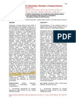 Caracterização Do Perfil Nutricional de Pacientes Com Doença Renal Crônica em Tratamento Não Dialítico Atendidos em Ambulatório de Nefrologia