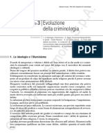 3.2 L'evoluzione Della Criminologia PDF