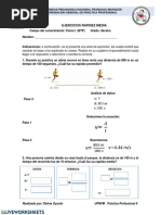 Ejercicios de Rapidez Media PDF