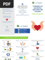 Folleto Cuidados Del Paciente Operado Del Corazon UV-FL-006 V1