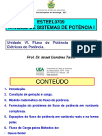 UNIDADE 6. Fluxo de Potência em Sistemas Elétricos de Potência PDF