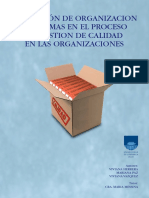 La Funcion de Organizacion y Sistemas en El Proceso de Gestion de Calidad en Las Organizaciones PDF