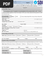 Re-KYC NRI Form