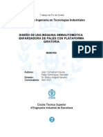 Dise o de Una M Quina Semiautom Tica Enfardadora de Pal S Con Plataforma Giratoria