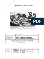 CBLM Install Formworks Components