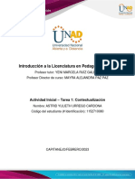 Formato - 1 - Elaboración de La Contextualización - YULIETHURREGO