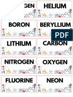 Elements Flashcards