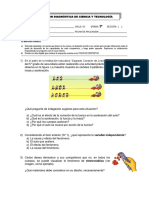 Estudiante - Eval Diagnostica - CT - 5º