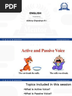 Voice - Active & Passive Voice