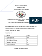 Research Proposal (Employee Turnover)