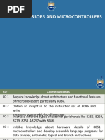 Microprocessors and Microcontrollers