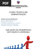 Avaliação de Desempenho Tec em Adm