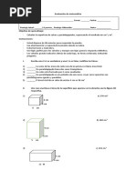 Area y Volumen