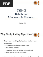 Lecture16 (Minmax Sorting)