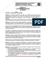 Ley Organica Policial 3757. AÑO 2023