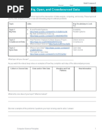 Activity Guide - Big, Open, and Crowdsourced Data - Unit 9 Lesson 5