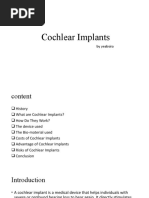 Cochlear Implants