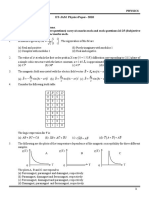 Iit Jam Physics 2010 PDF