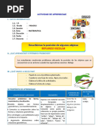 E1 A5 SESION MAT Describimos La Posición de Algunos Objetos