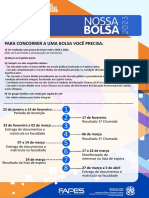 Edital Fapes Nº 27.2022 - Programa Nossa Bolsa 2023