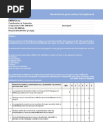 Herramienta para Evaluar La Implementación Del Componente 3 de COSO ERM 2017 Desempeño