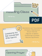 Reading Class PDF