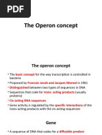 Operon Concept Mod III