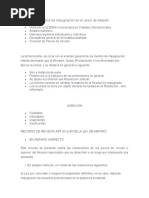 Medios de Impugnación en El Juicio de Amparo