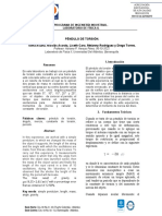 Informe de Laboratorio, Pendulo de Torsión