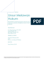 Penjelasan Hukum Unsur Melawan Hukum Hukum Pidana PDF