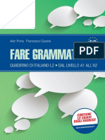 Fare Grammatica A1 A2