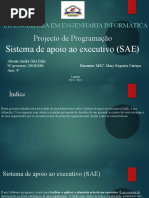 Projecto de Programação