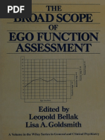 The Broad Scope of Ego Function Assessment (Leopold Bellak, Lisa Goldsmith) PDF