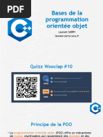 (C++) 10 - Bases de La Programmation Orientée Objet