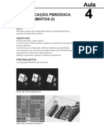 Apostila Classificação Periódica