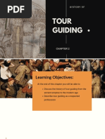 Chapter 3 History of Tour Guiding PDF