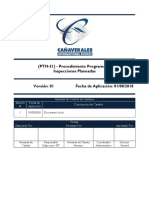 PTH 31 SST Procedimiento Programa para Inspecciones Planeadas V1