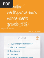 Pasantía Participativa-Matemática PDF