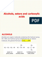 Alcohol, Ester, Carboxylic Acid PDF