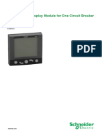 FDM121 Front Display Module For One Circuit Breaker