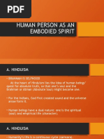 HUMAN PERSON AS AN EMBODIED SPIRIT (Philo)